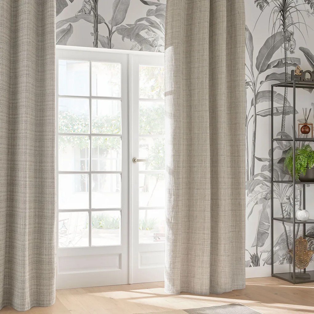 Κουρτίνα Συσκότισης (140x260) Με Τρουκς A-S Seth L.Grey 196202B