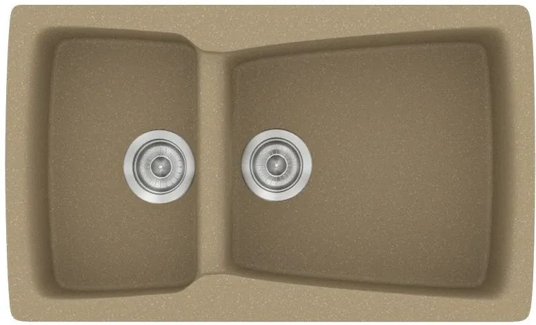 Νεροχύτης Sanitec 320-Metallic Cream