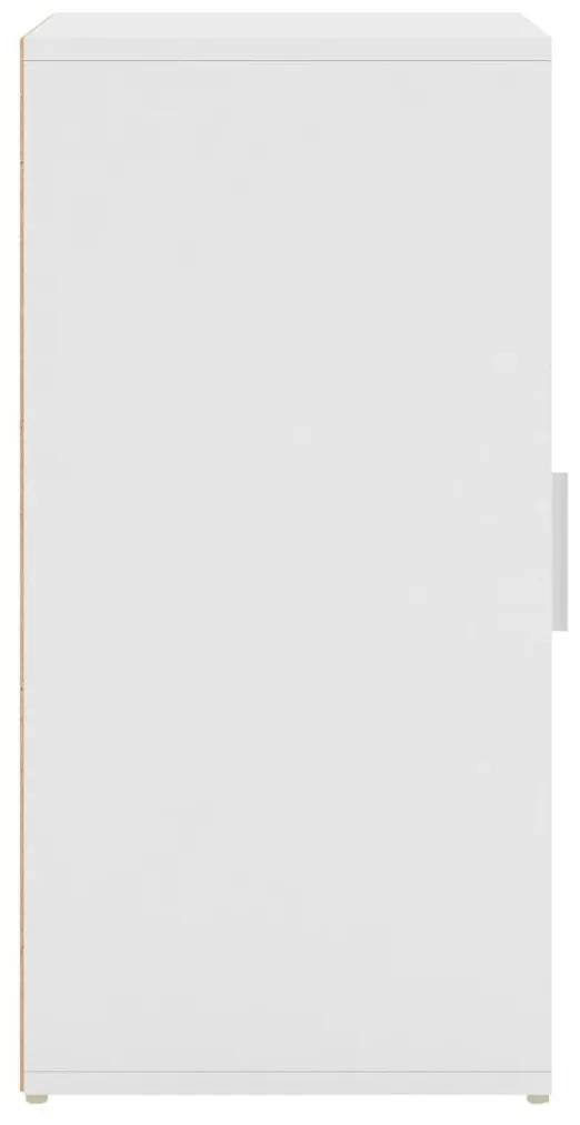 Παπουτσοθήκη Λευκή 32 x 35 x 70 εκ. από Μοριοσανίδα - Λευκό