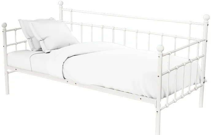 Intrahome Κρεβάτι-Καναπές Havelock Intrahome λευκό μεταλλικό 90x190 | SKU: INTRAPA-396111123