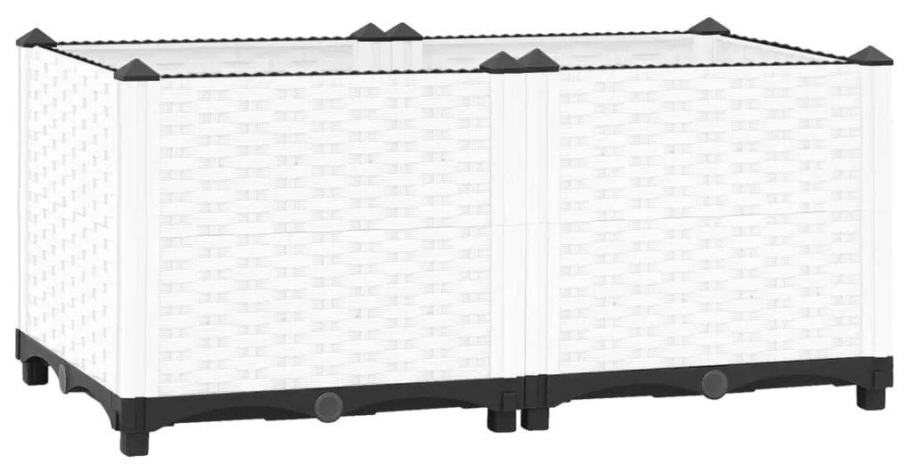 vidaXL Ζαρντινιέρα 80 x 40 x 38 εκ. από Πολυπροπυλένιο
