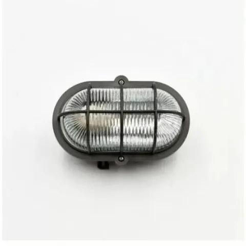 Απλίκα Φωτιστικό Τοίχου E27 40W IP54 ECO Viokar-173310312-Γκρι 0173310312