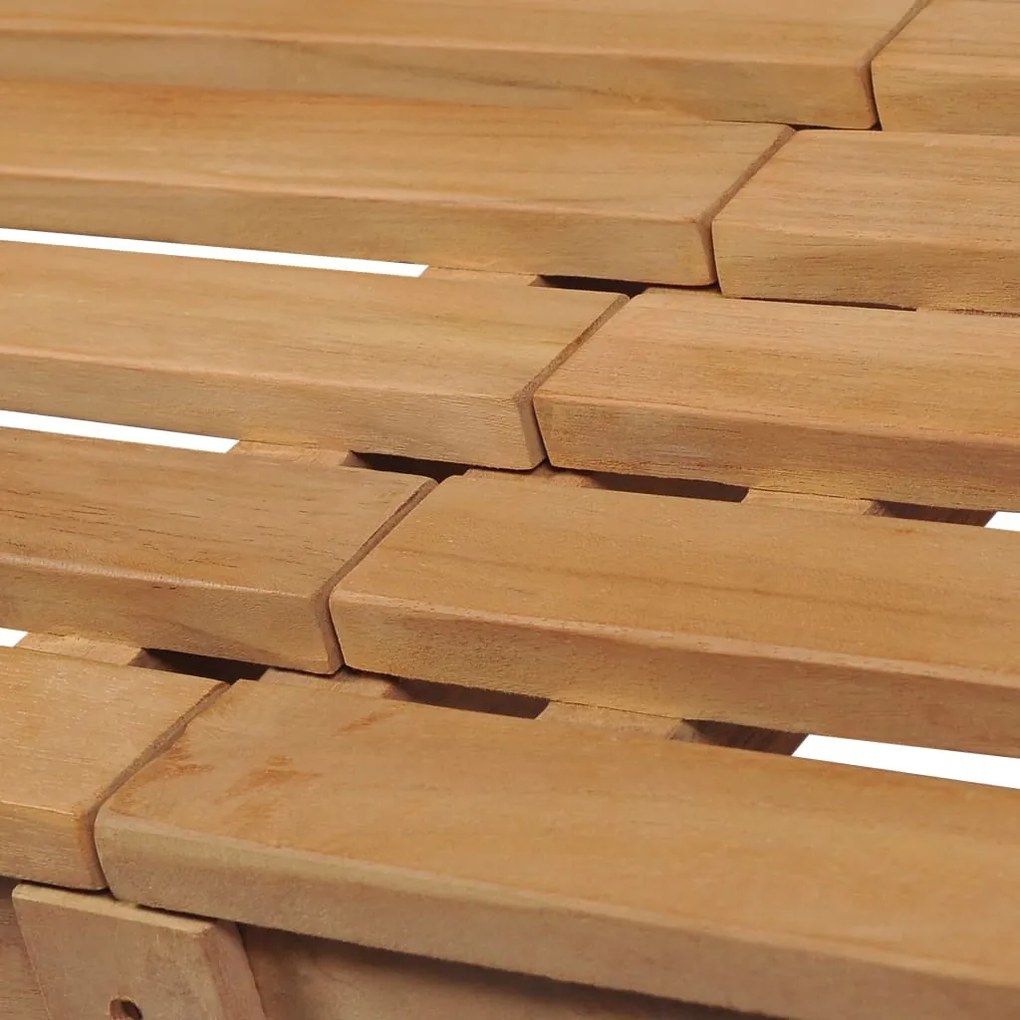 vidaXL Παγκάκι Κήπου 240 εκ. από Μασίφ Ξύλο Teak