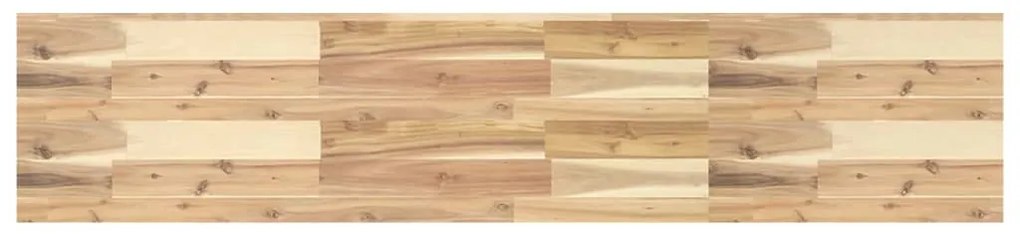 vidaXL Ράφι Κρεμαστό 120x30x4 εκ. Ακατέργαστο Μασίφ Ξύλο Ακακίας