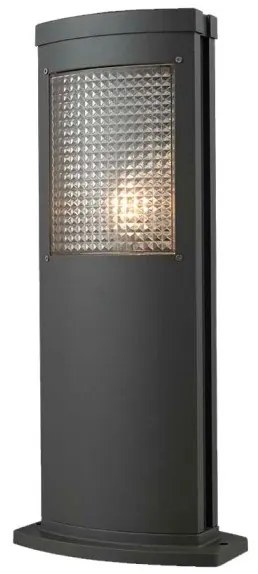 Επιδαπέδιο Φωτιστικό B0133 Ε27 60W Αλουμίνιο IP44 Ανθρακί Sunlight-B0133-Ανθρακί B0133