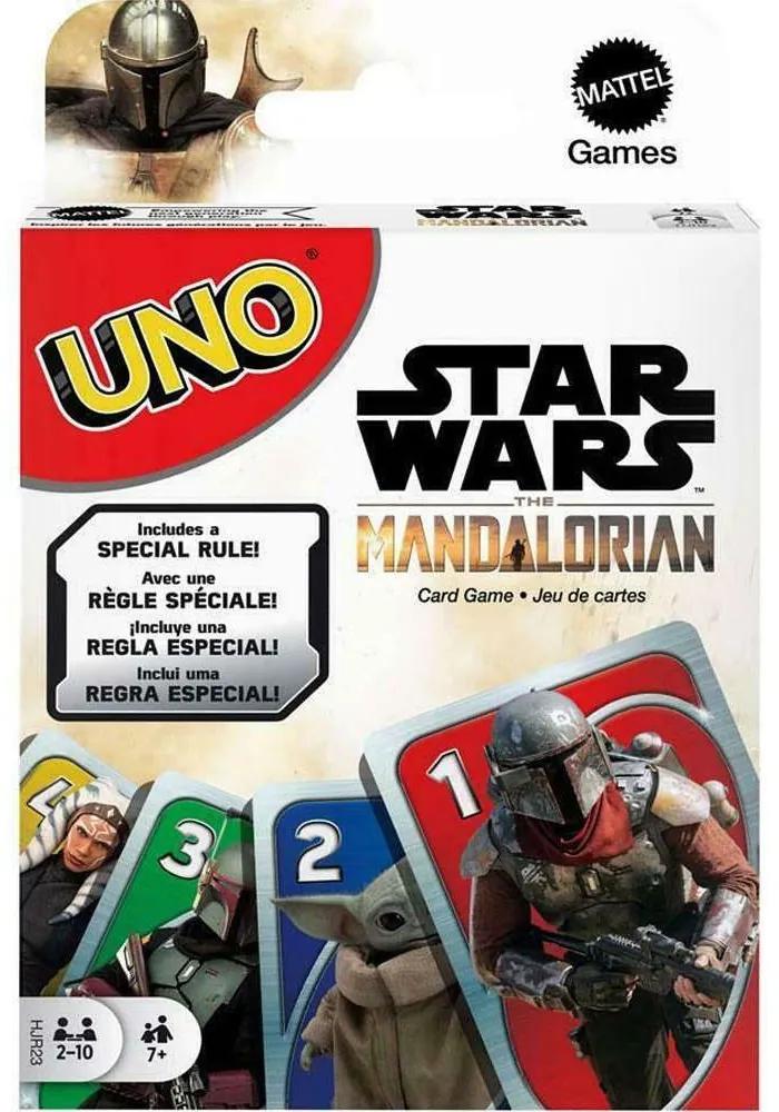 Επιτραπέζιο Παιχνίδι Uno Star Wars The Mandalorian HJR23 Για 2-10 Παίκτες Multi Mattel