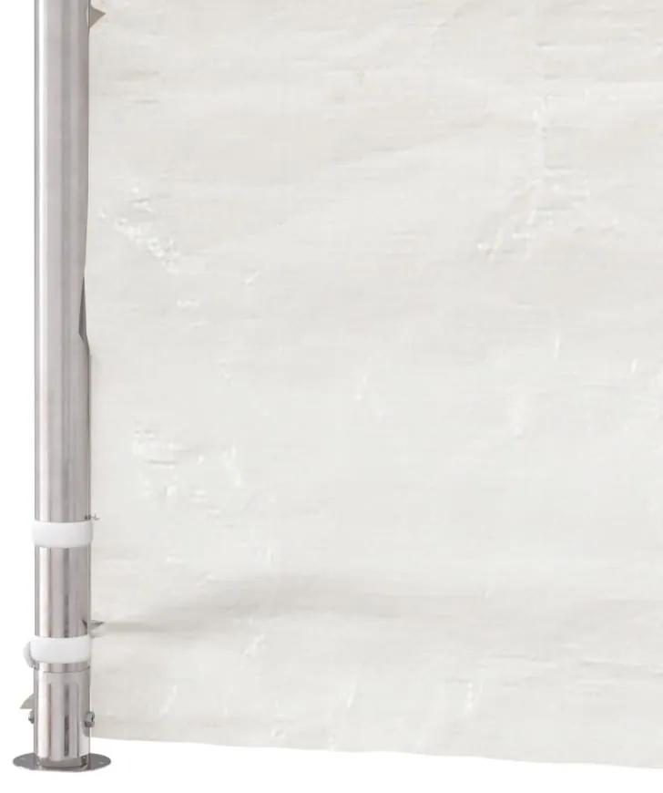 vidaXL Κιόσκι με Τέντα Λευκό 6,69 x 2,28 x 2,69 μ. από Πολυαιθυλένιο