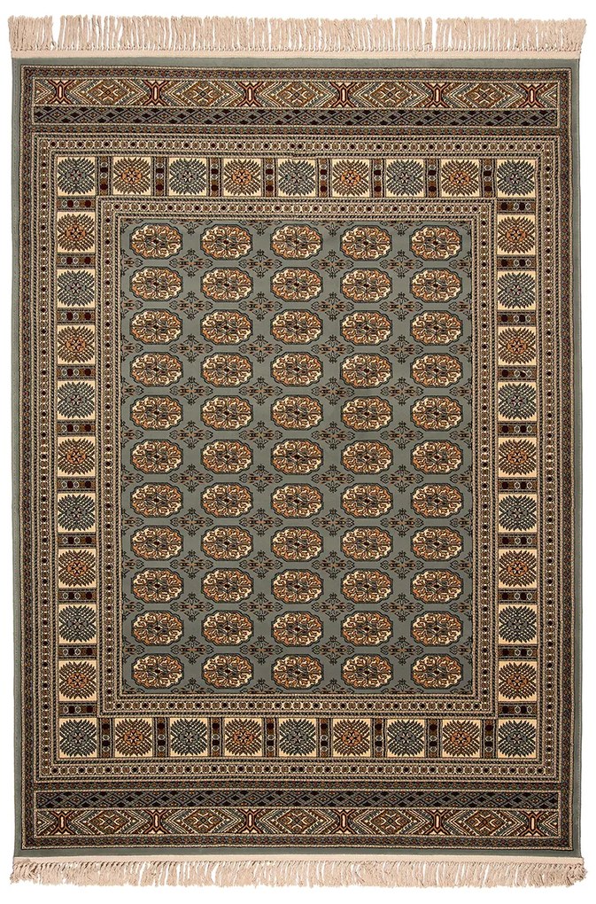 Χαλί (133x190) Βιοκαρπέτ Isfahan 5602A Blue/ Cream