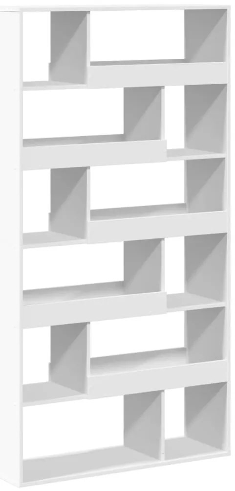 vidaXL Βιβλιοθήκη Λευκή 100x33x187,5 εκ. Επεξ. Ξύλο