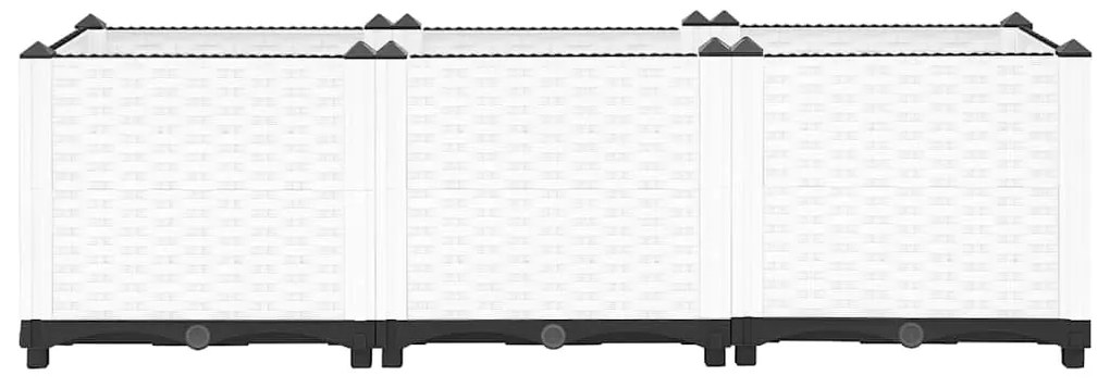 vidaXL Ζαρντινιέρα 120 x 40 x 38 εκ. από Πολυπροπυλένιο
