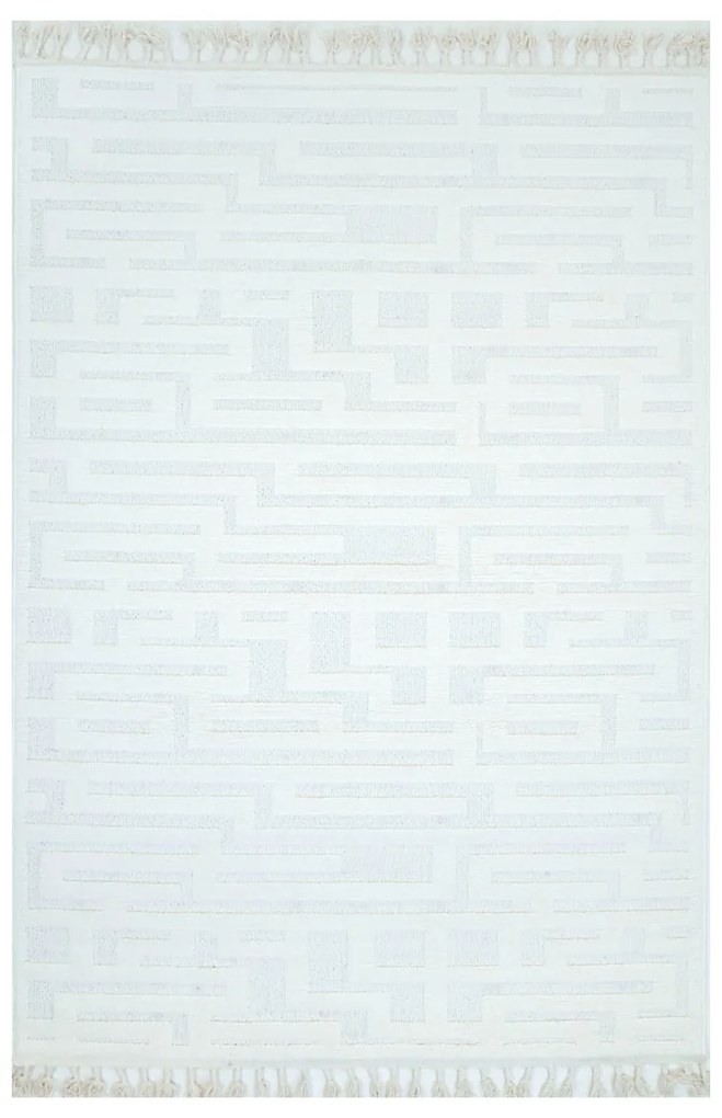 Χαλί Διαδρόμου (80x150) Ezzo Perla C796B1A Cream