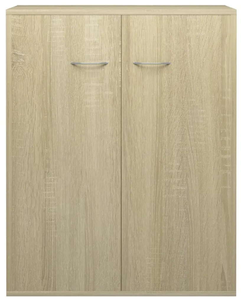 vidaXL Ντουλάπι Sonoma Δρυς 60 x 30 x 75 εκ. από Επεξ. Ξύλο
