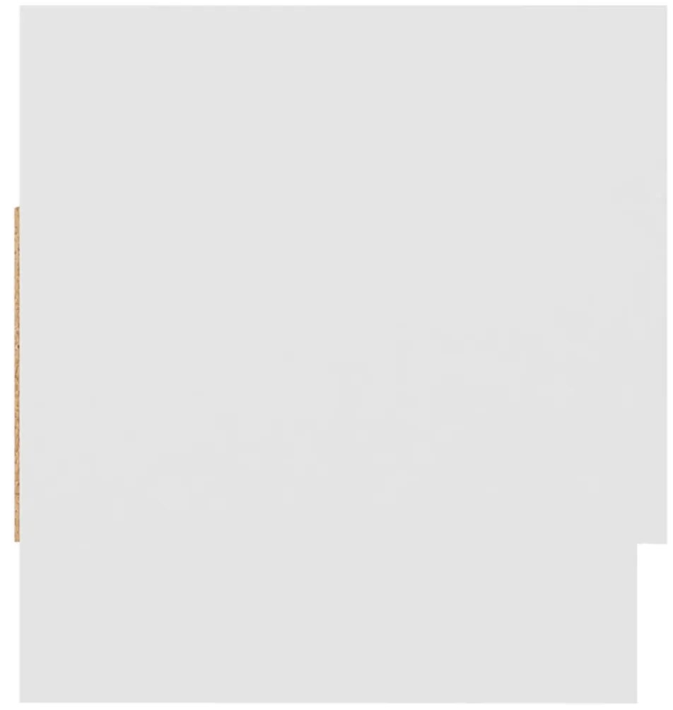 vidaXL Ντουλάπα Λευκή 70 x 32,5 x 35 εκ. από Επεξ. Ξύλο