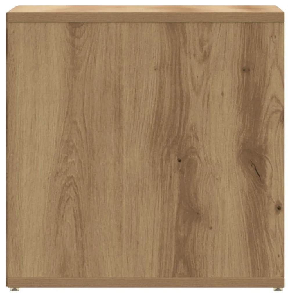 vidaXL Συρτάρι Box Artisan Δρυς 40,5x40x40 cm Ξύλο μηχανής
