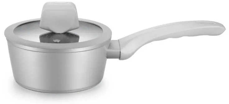 Σετ μαγειρικά σκεύη Royalty Line T010-Silver, 10 τμχ, Επίστρωση μαρμάρου, Επαγωγή, Ασήμι