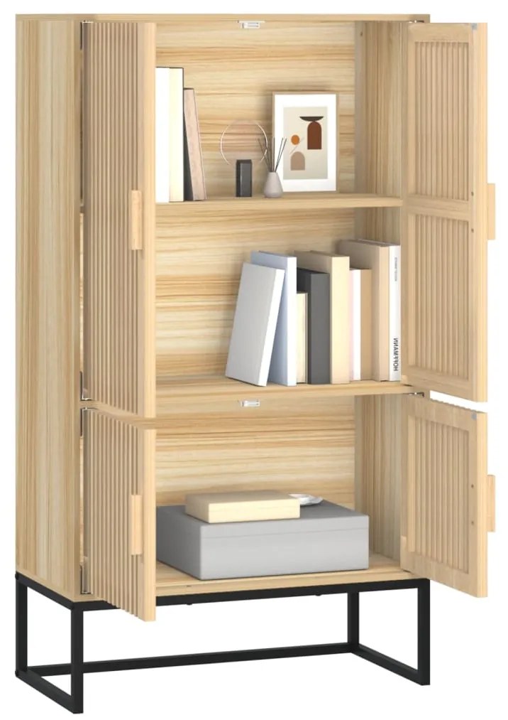vidaXL Ντουλάπι 70 x 35 x 125 εκ. από Επεξεργασμένο Ξύλο