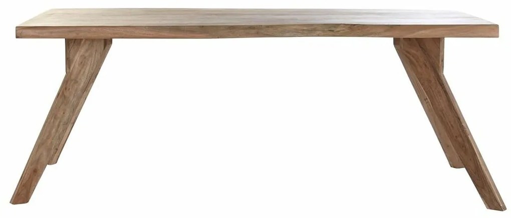 Τραπεζαρία DKD Home Decor Καφέ Φυσικό Ξύλο ξύλο ακακίας 200 x 90 x 77 cm