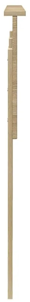 vidaXL Κεφαλάρι με κεφαλάρι Δρύς Sonoma 180 cm Επεξεργασμένο ξύλο