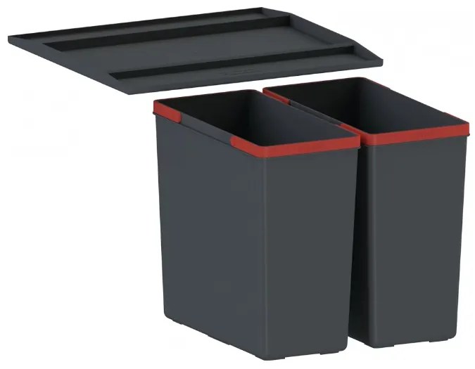 Franke Easysort 450-2-0 Εργονομικός Κάδος Απορριμάτων 28lt