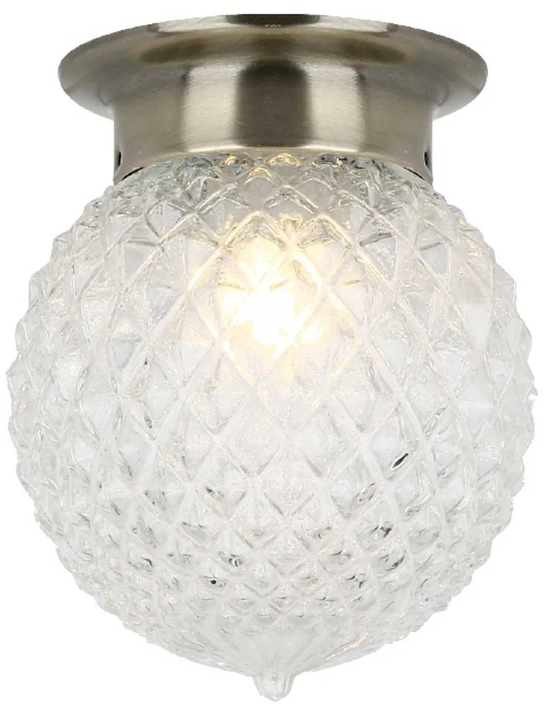 Φωτιστικό Τοίχου Wall &amp; Ceiling Luminaires SU0606CB Clear Metal, Glass