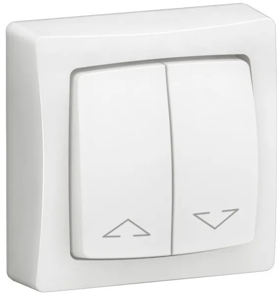 Διακόπτης Ρολών Διπλός Λευκό Oteo 086013L Legrand-086013L-Λευκό 086013L