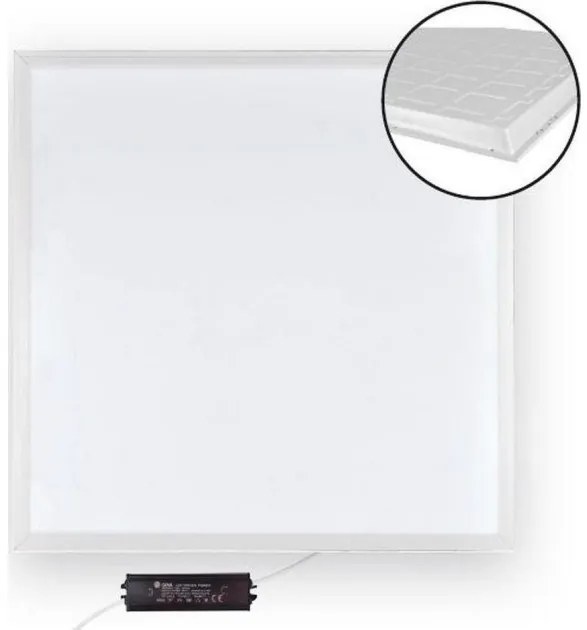 Φωτιστικό Panel Χωνευτό 48W Backlight 60x60cm Space Lights-2123002-Λευκό 2123002