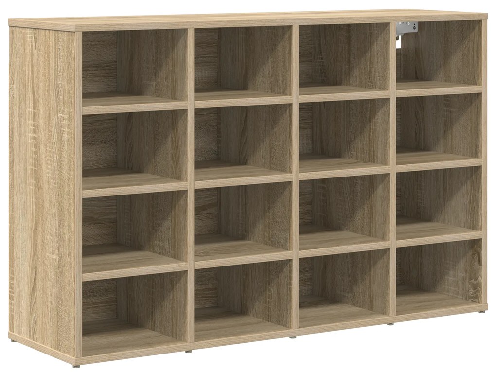 vidaXL Ντουλάπα Παπουτσιών Sonoma Δρυς 103x30x51 εκ Επεξεργασμένο ξύλο