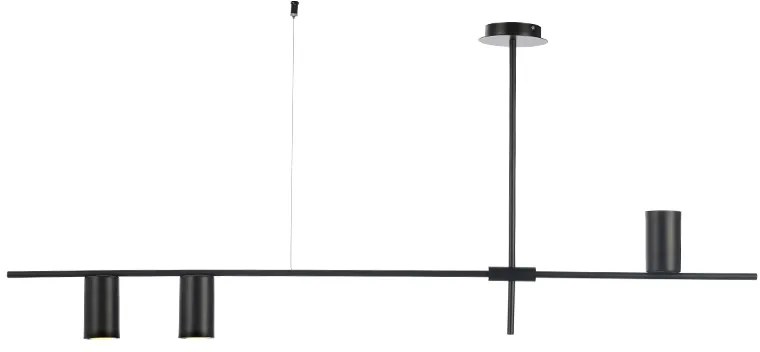Φωτιστικό Οροφής Aca OD843C130B ARISTO Μαύρο Ματ (Black Mat)