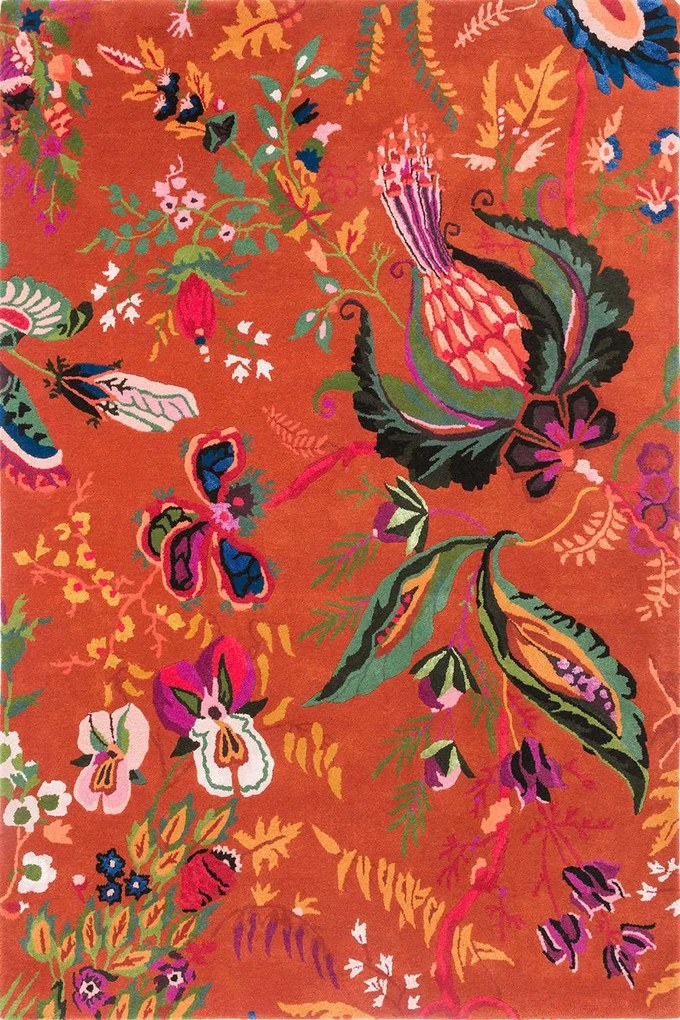 Χαλί Wonderland Floral 144713 Red-Multi Harlequin 200X280cm
