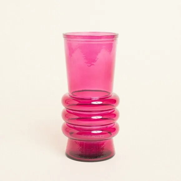 Beauty Home Γυάλινο Βάζο Ελάνη 25 CM
