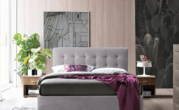 Κρεβάτι Evelyn Ημίδιπλο 120x200 Επενδεδυμένο - Ύφασμα με επιλογές χρωμάτων