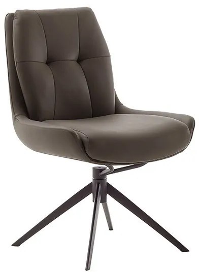 Bali Καρεκλα Relax Μαύρη + Υποπόδιο 83x86x102 cm