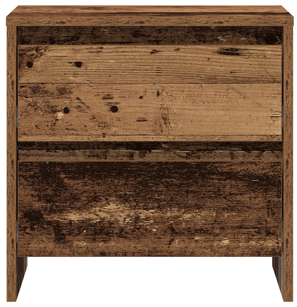 vidaXL Κομοδίνο Παλιό Ξύλο 45x34x44.5 εκ Επεξεργασμένο Ξύλο