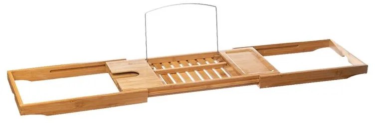 Πλατό μπανιέρας Platon φυσικό bamboo 70x15x4,5εκ 70x15x4.5 εκ.