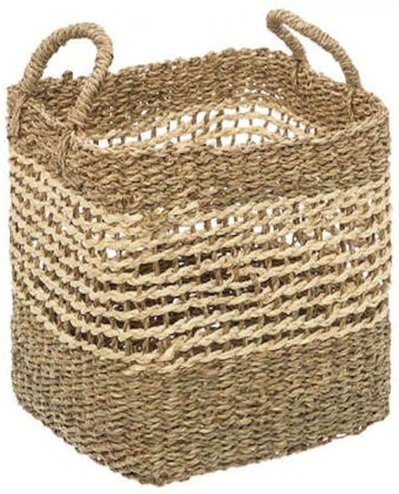 Καλάθι 07.168422C 38,5x34x29cm Natural-Beige Mat