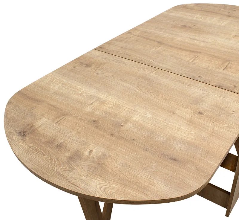 ΤΡΑΠΕΖΙ WINSLET MEGAPAP ΕΠΕΚΤΕΙΝΟΜΕΝΟ ΧΡΩΜΑ SONOMA 34(63+63)X80X76ΕΚ.