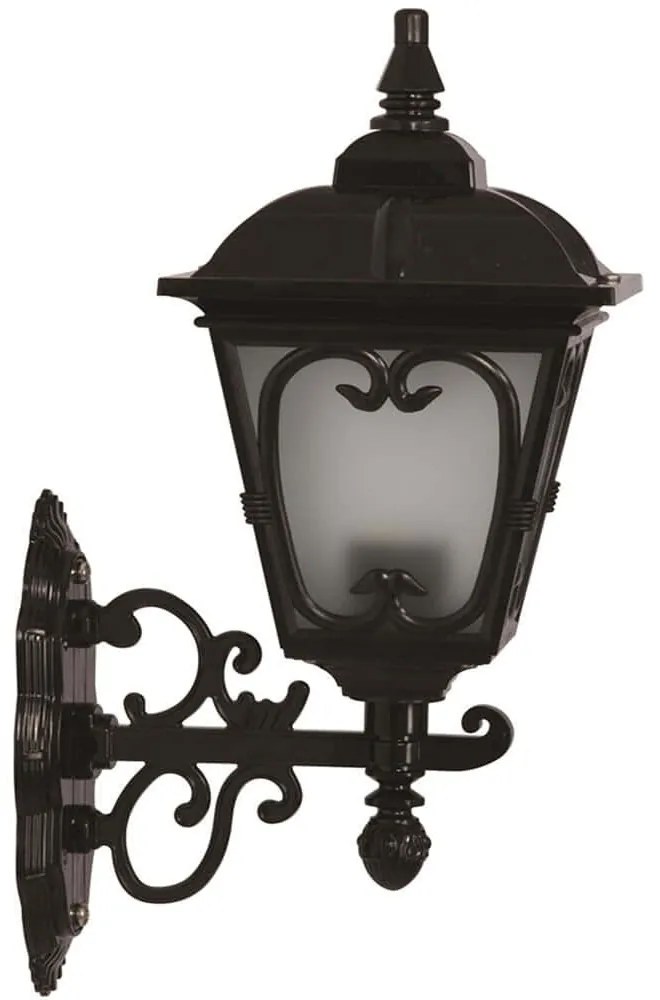 Φωτιστικό Τοίχου - Απλίκα 685AVN1197 28x20x50cm E27 40W Black Opviq