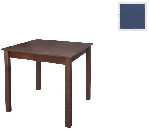 WOODWELL Ταβέρνας Τραπέζι Λυόμενο Οξιά - Κόντρα Πλακέ, Βαφή Εμποτισμού Ανιλίνη Μπλε 80x80x75cm Ρ517,Ε3