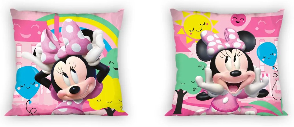 Διακοσμητικό Μαξιλάρι 2 Όψεων (40x40) Dimcol Minnie 19