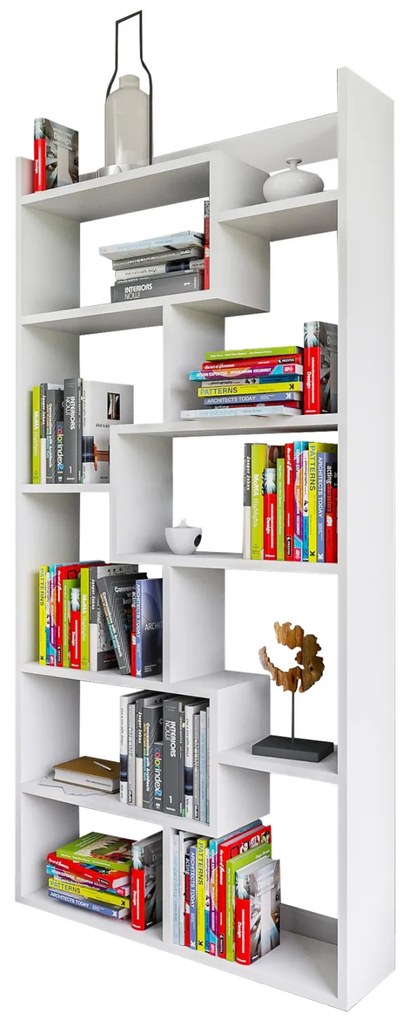 Intrahome ΒΙΒΛΙΟΘΗΚΗ GRECASABLANCALTCASABLANCAIEL ΛΕΥΚΗ 90x22x182 εκ. .01 intraho-1643065