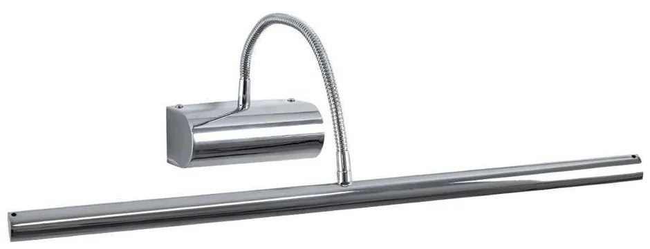 Φωτιστικό Τοίχου - Απλίκα Trois 60438 Led 12W 60x24x18cm Silver GloboStar Aluminium
