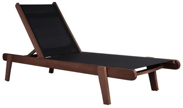 Ξαπλώστρα Επαγγελματική Natural Creta Wallnut &amp; Black HM10356.03