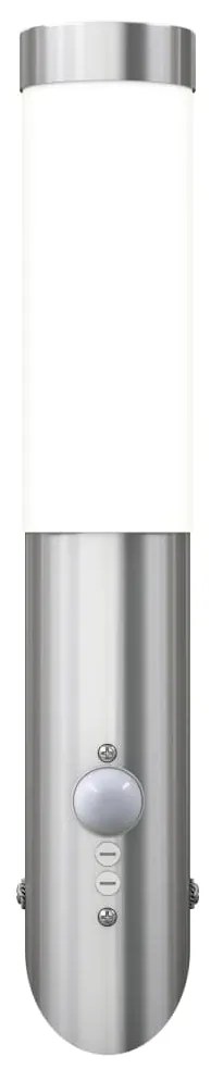 Απλίκα Κήπου Αδιάβροχη RVS με Ανιχνευτή Κίνησης