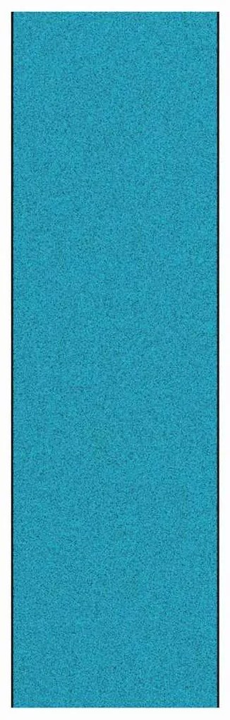 vidaXL Χαλάκι Εξώπορτας Κυανί και Μαύρο 120 x 400 cm