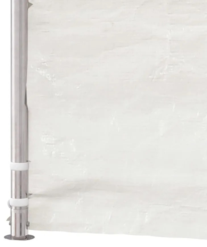 vidaXL Κιόσκι με Τέντα Λευκό 8,92 x 2,28 x 2,69 μ. από Πολυαιθυλένιο