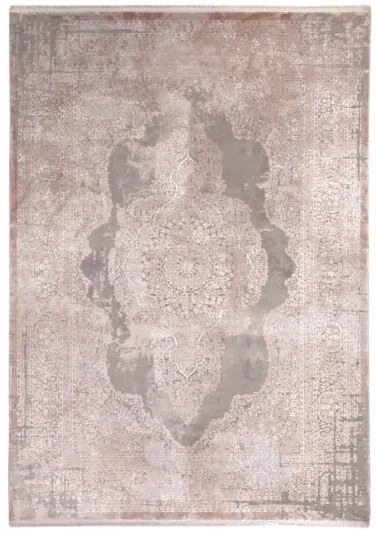 Μοντέρνο Χαλί Bamboo Silk  5988D L. Grey D. Beige 200 x 300