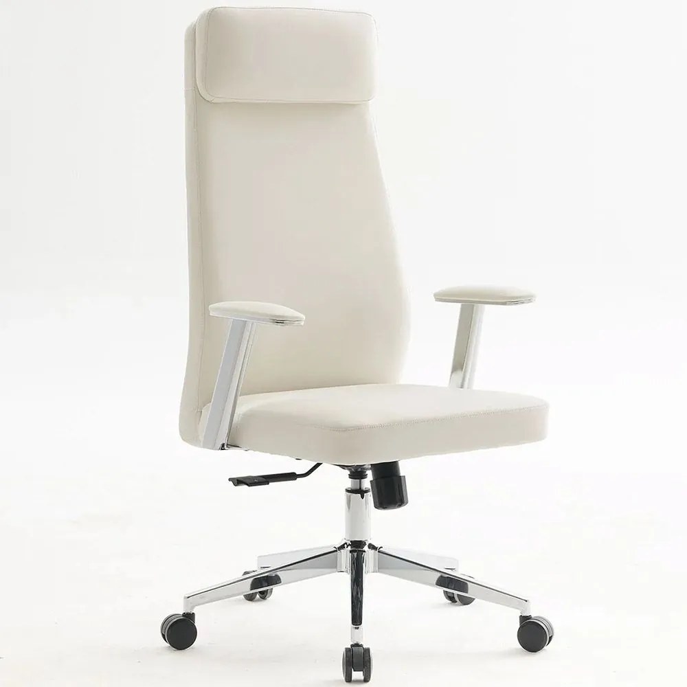 Πολυθρόνα Διευθυντή BF8800 ΕΟ612,2 68x68x120/128cm White
