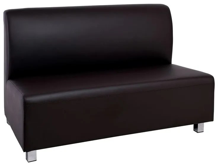 BANDY 2Θέσιος Καναπές Pu Καφέ  130x71x88cm Ε952,23