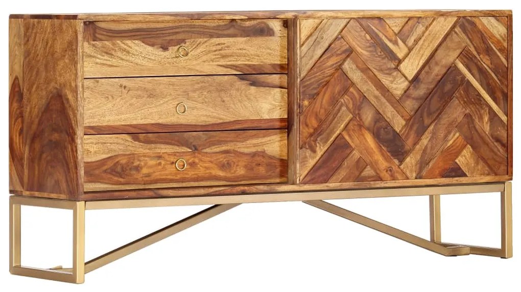 vidaXL Μπουφές 118 x 30 x 60 εκ. από Μασίφ Ξύλο Sheesham