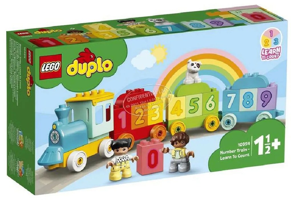 Παιχνίδι Kατασκευή Duplo Number Train Lego 10954 DUPLO The Number Train Πολύχρωμο (23 pcs)